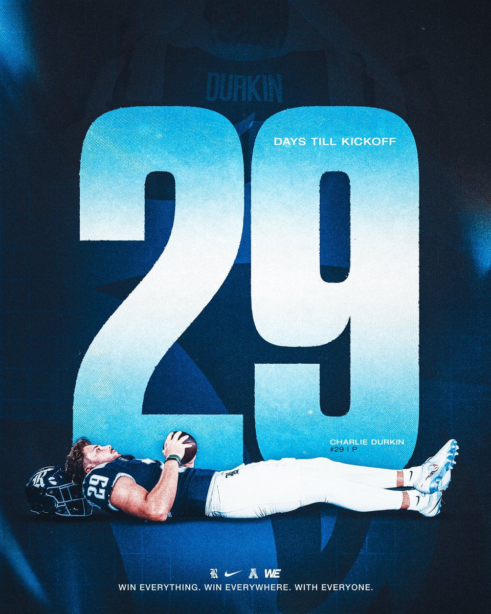 RiceFootball's tweet photo. 29 Days 🗓️

#WE | #ReptheR https://t.co/LarYYOXAJy