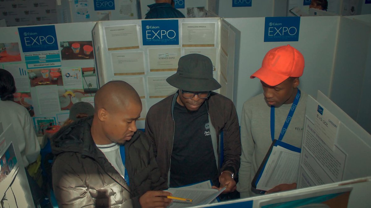 ShimmyheHenry's tweet photo. A look back at today's Eskom Expo Bojanala Regional Science Fair!
Congratulations to every learner who participated, and thank you to our judges, educators, volunteers, committee members and partners for making the day a success.

#DiscoverEskomExpo #Bojanala #RegionalScienceFair https://t.co/HDzTcwvDbV