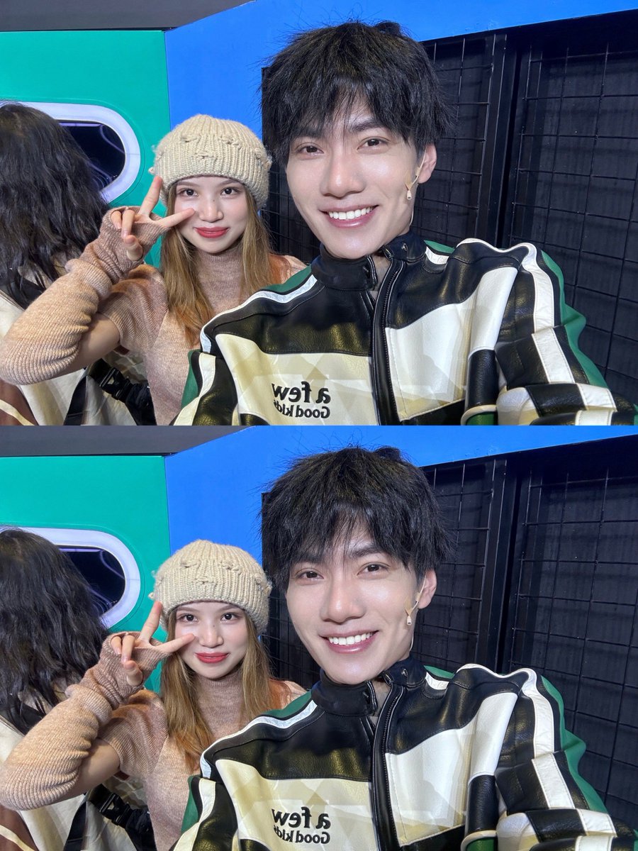 see_lisa's tweet photo. Just checked in to the hottest variety show recording! The vibe is 10/10, can’t wait to share more behind-the-scenes clips soon https://t.co/9uAtT7pLOd