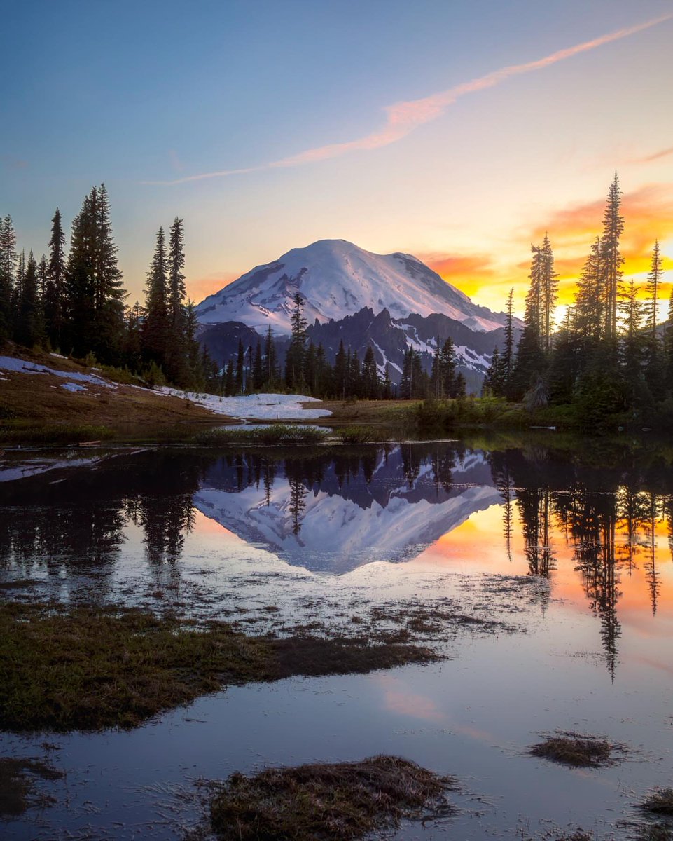 worldclick56's tweet photo. Mount Rainier, Washington 🇺🇲 https://t.co/xsTazKgfhS