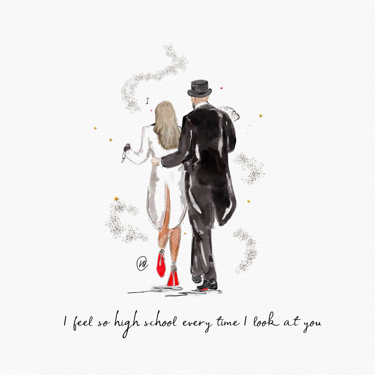 thisisdobleu's tweet photo. People asking “what about yellow?, I don’t get it” let’s put it this way 

"So High School" is to Taylor Swift as "Yellow" is to Coldplay.

You don’t give these songs lightly, both songs are for a person you deeply love and adore.

Both songs capture the exact same core feeling: the pure, ecstatic rush of falling in love and feeling completely infatuated with someone.

 "Yellow" is Coldplay's definitive love anthem it uses bright, radiant imagery (the color yellow, shining stars) to express pure, selfless devotion.

 "So High School" is Taylor Swift's version of that same emotion it captures the giddy, nostalgic, and unfiltered joy of a new romance that makes you feel like a teenager again.

In short, both musics serve as the ultimate, joyful expression of being head-over-heels in love with someone.

#Freenbecky #ฟรีนเบค
#Srchafreen #beckysangels