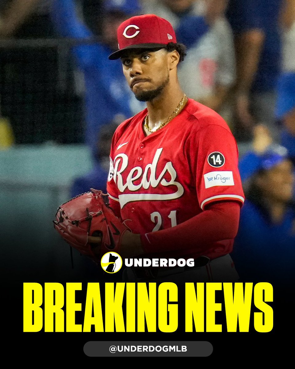 UnderdogMLB's tweet photo. POBO Krall: Hunter Greene to undergo elbow surgery. https://t.co/rgDnMtkYeb