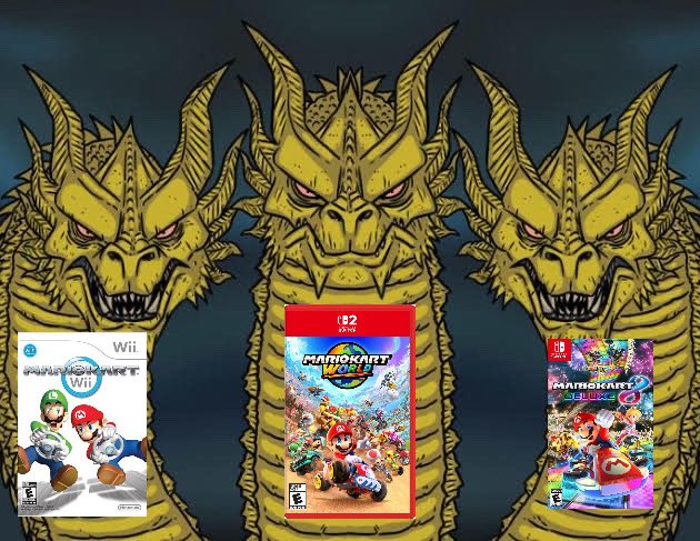 Nin10Nostalgia's tweet photo. What is your FAVOURITE Mario Kart ever? https://t.co/5fUkcumFxf