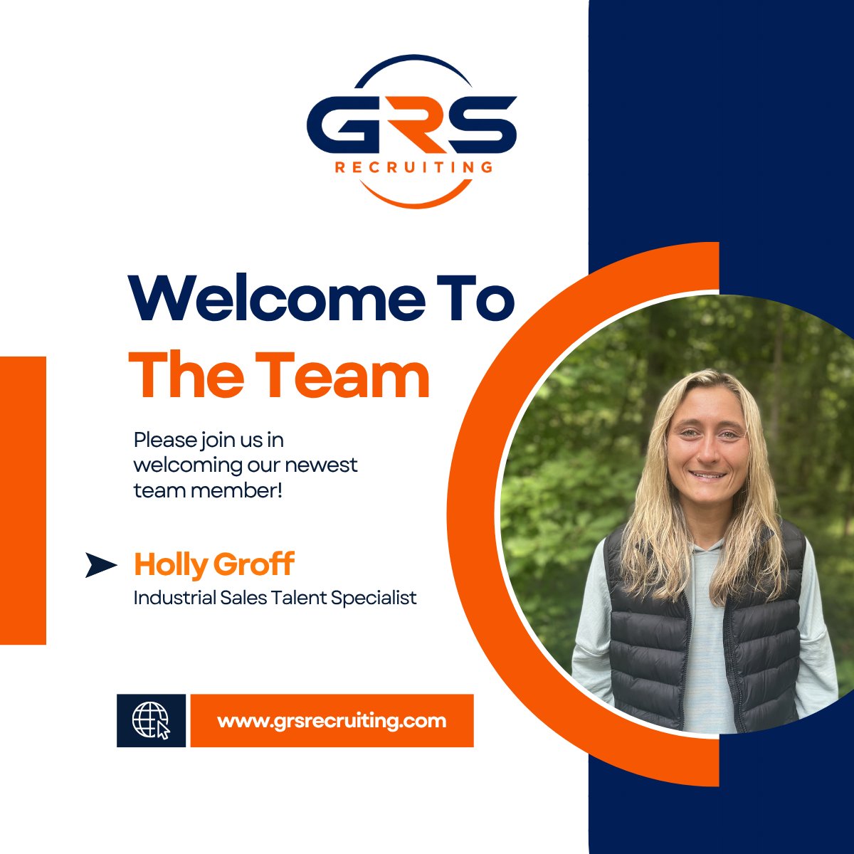 GRSRecruiting's tweet photo. Welcome to the team Holly Groff! https://t.co/kSlHYnbS9T
