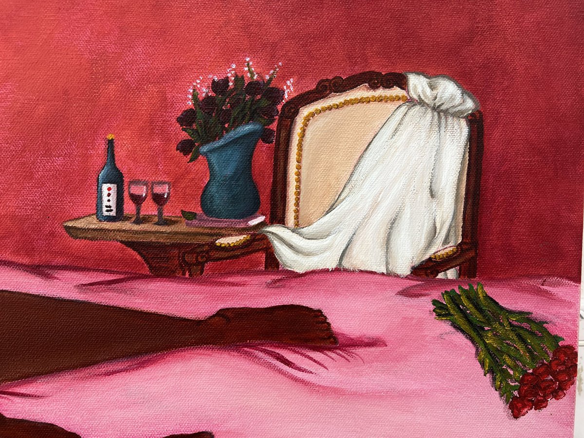 cynfinite's tweet photo. THE LOVE WE MAKE (2026)
18 x 24
acrylic on canvas https://t.co/Sh03FUvM4X