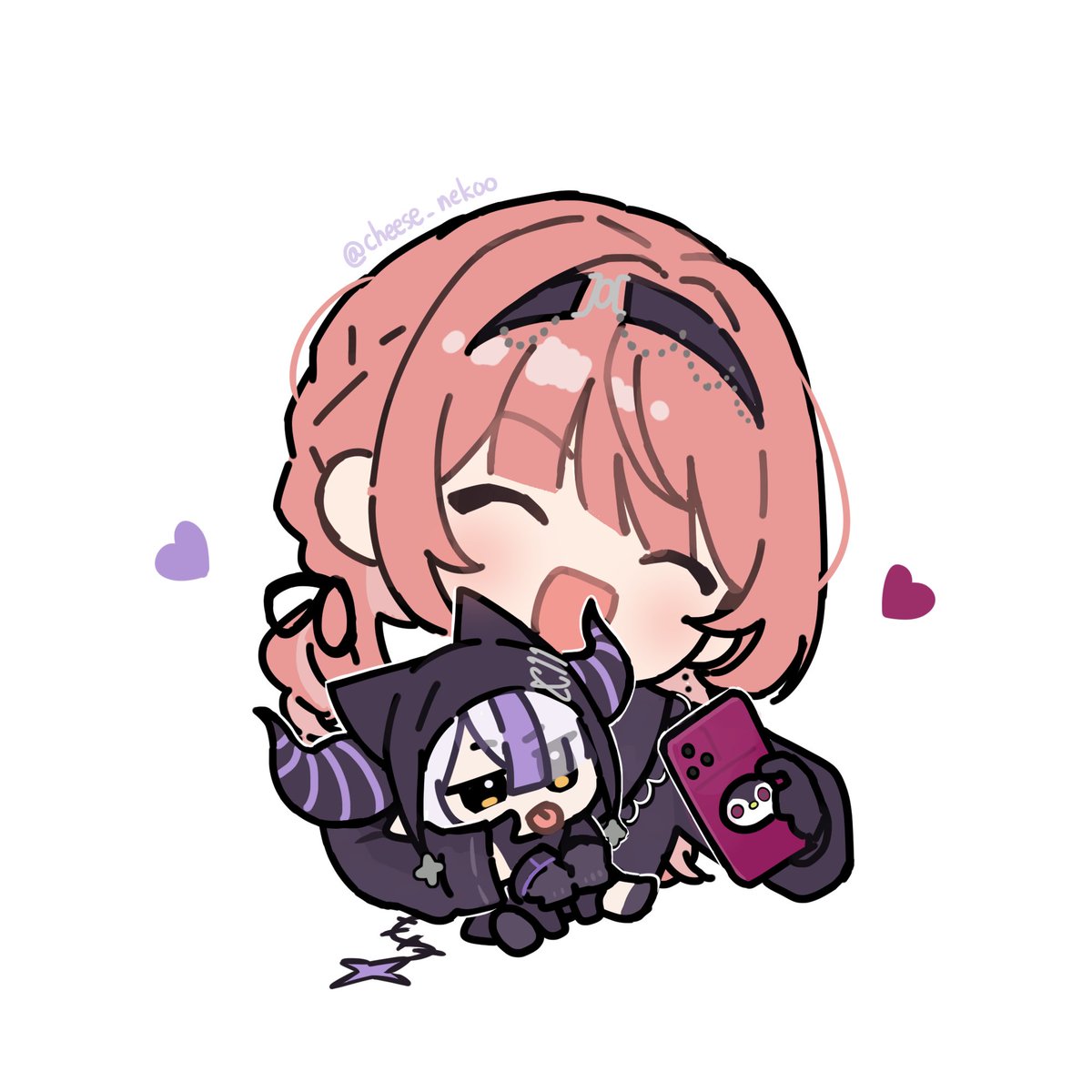cheese_nekoo's tweet photo. 1万💜↑ありがとうございます！ https://t.co/bCOpiYdd6K