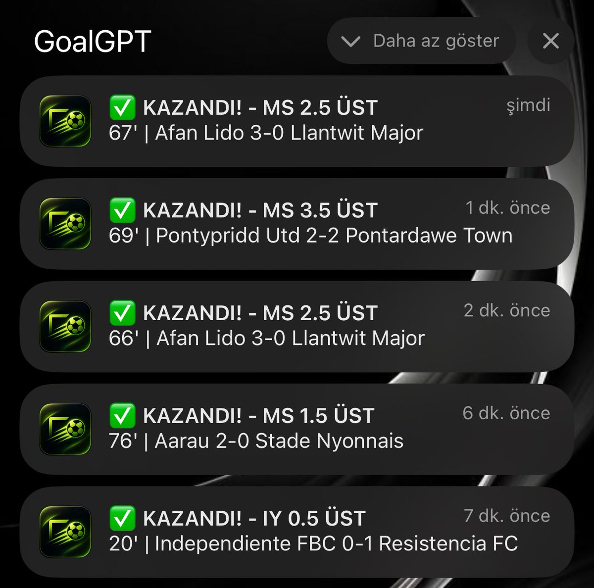 goalgptt's tweet photo. GoalGPT seri kazanca başladı! https://t.co/IuXRCgRwZQ