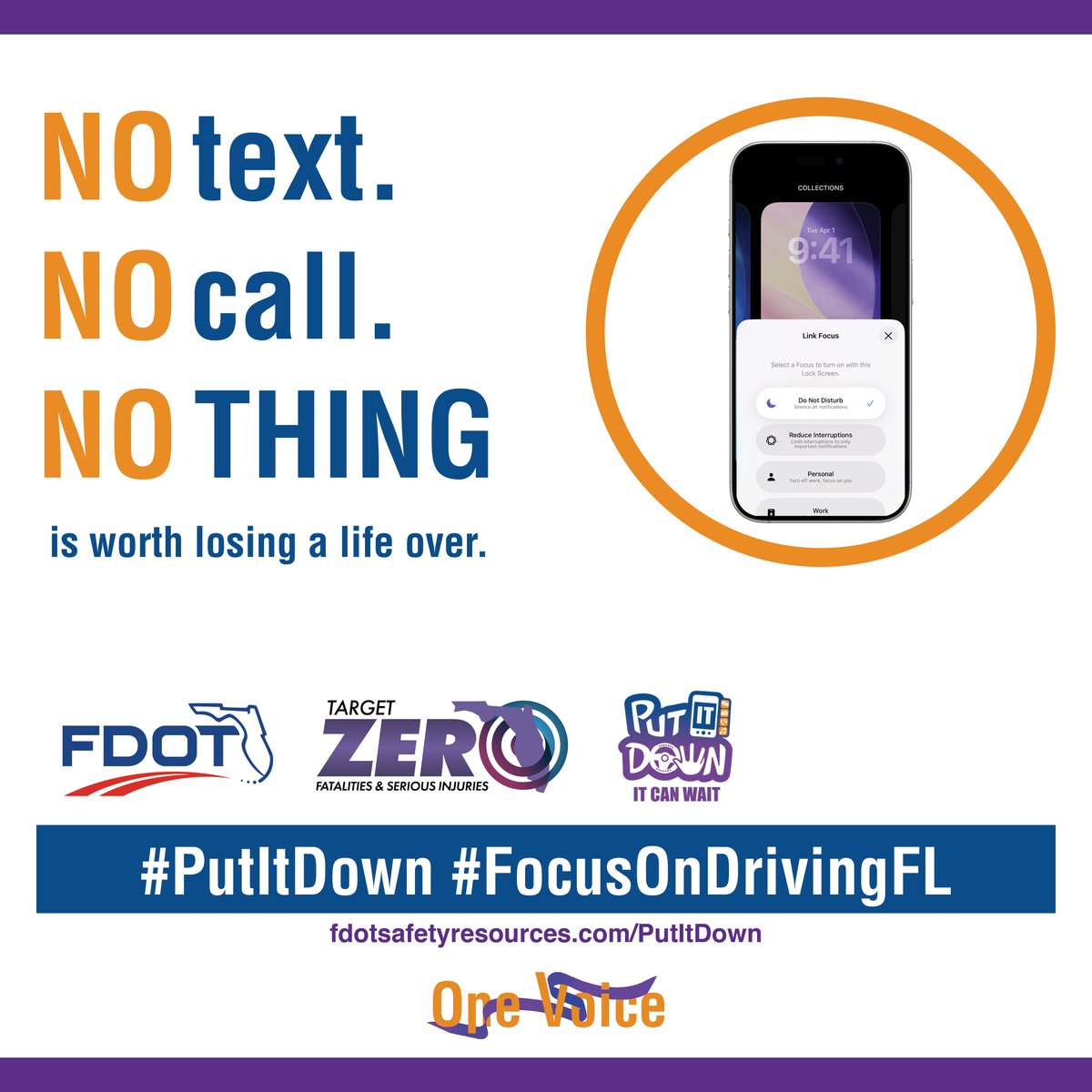 MiamiBeachPD's tweet photo. It only takes a second of distraction to change everything.

No text. No call. No notification is worth risking a life.
Stay focused. Stay present. Stay safe.

#YourMBPD #PutItDown #FocusOnDrivingFL #DriveSmart https://t.co/spyM0PRdux