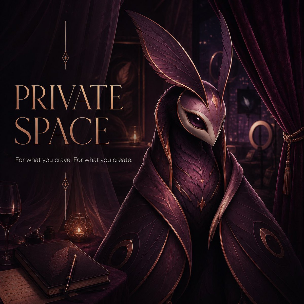 HelloVeyra's tweet photo. Some thoughts are just for you. Some are meant for someone you trust.

Veyra’s Private Space gives everyday thrill seekers a place to capture desires, fantasies, and things to try—and gives creators room to privately explore ideas before deciding what, if anything, they share.🦋 https://t.co/HBZdyyv4Oz