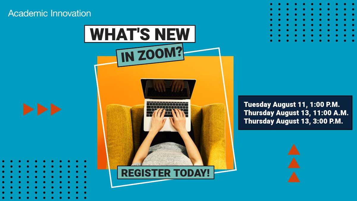 utsa_innovation's tweet photo. 🚀 A new Zoom web experience arrives Aug. 12! Preview the cleaner, streamlined interface: https://t.co/TlLUSScejr

To get the most from the update, join our Zoom trainings next week to explore what's new, learn best practices, and ask questions. Register: https://t.co/tHwI4bOvUC https://t.co/rMwyTD0XPE