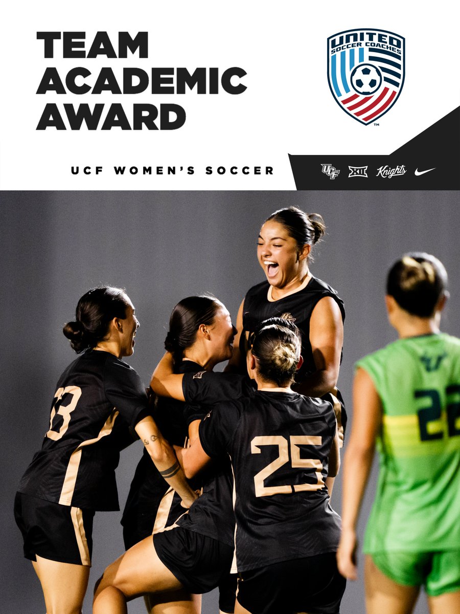 UCF_WSoccer's tweet photo. Continuing to shine in the classroom 📚💫

🗞️ https://t.co/vfEVMslTnA https://t.co/w7K5OX0aH9