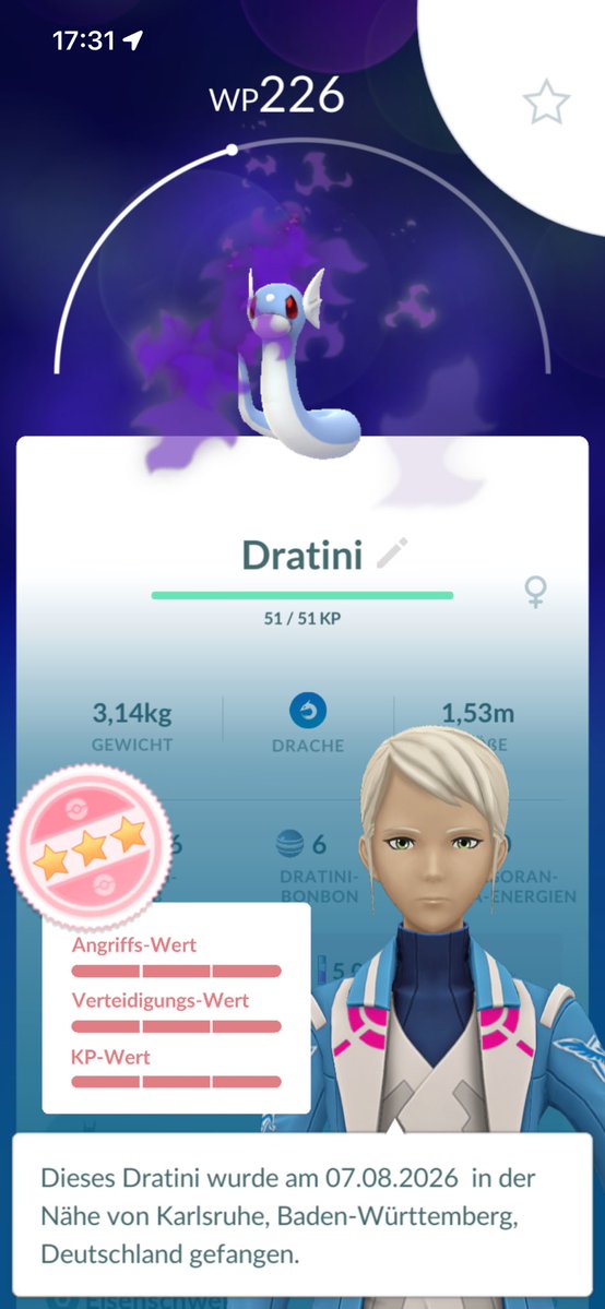 Arcana_Pokemon's tweet photo. Mein erstes Hundo und eine weitere Goldmedaille.
 #PokemonGo #ポケモンGO #ポケモン剣盾 https://t.co/nVjkoBRBZQ
