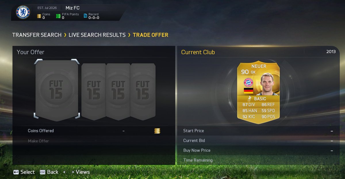 Aurora_FUT's tweet photo. Transfer Market is currently being worked on.
Players can be purchased for BIN + BID. Still working on the listing process. #aurorafut #fut15 https://t.co/TeDtUDa27H