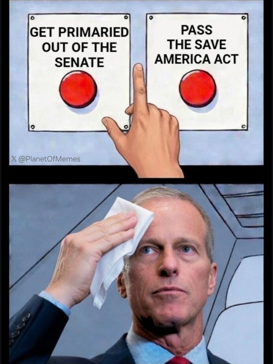 PlanetOfMemes's tweet photo. @LeaderJohnThune @SenateGOP Simple as. https://t.co/nFuoIcLq0v
