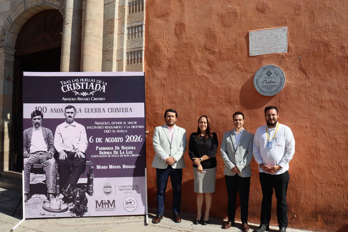 ahmleon's tweet photo. 📜El AHML y la Dirección General de Archivos, acompañó al Museo Miguel Hidalgo de Abasolo en la inauguración de su exposición por los 100 años del Movimiento Cristero.
🤝Agradecemos la invitación y celebramos fortalecer los vínculos para preservar y difundir la historia regional. https://t.co/lwVzIKAtyK