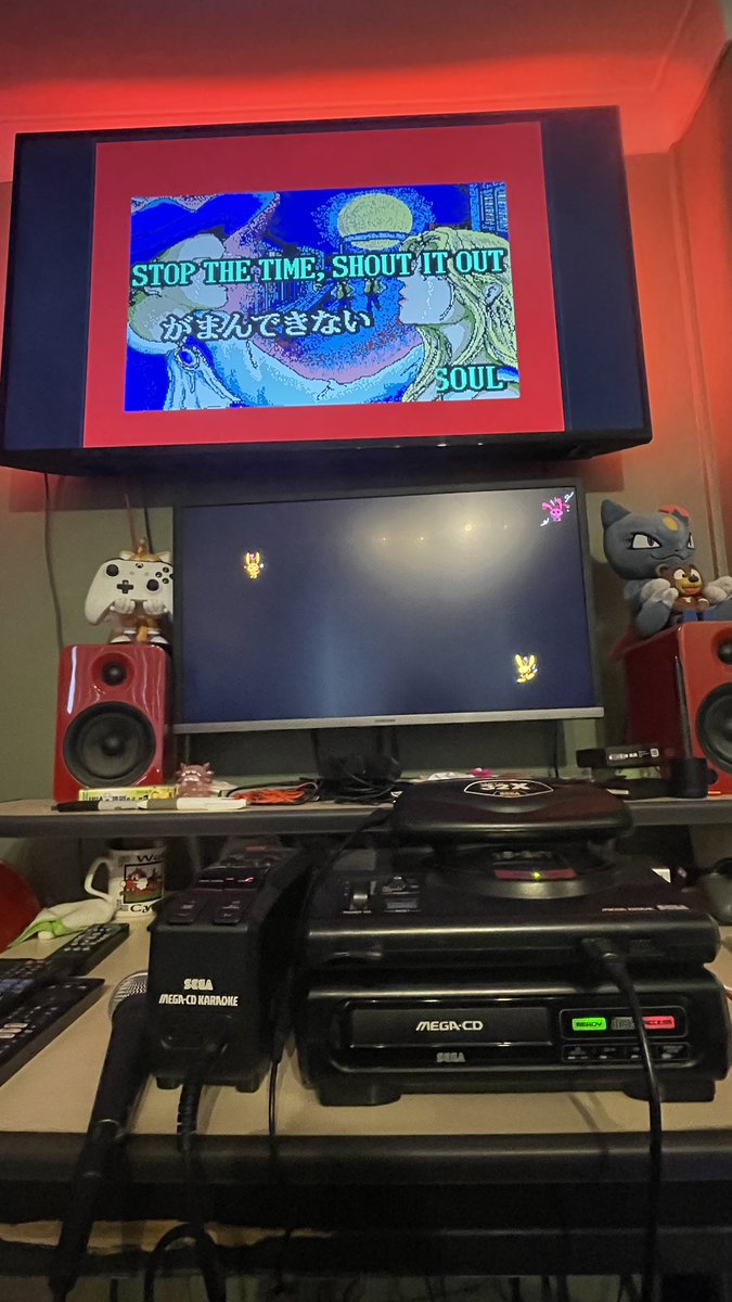 MattheRabbit's tweet photo. Look at my set-up
Seall an réiteachaidh agam

#Megadrive #Genesis #MegaCD #SegaCD #Sega32X
#メガドライブ #メガCD #スーパー32X https://t.co/sjL9NeubJm