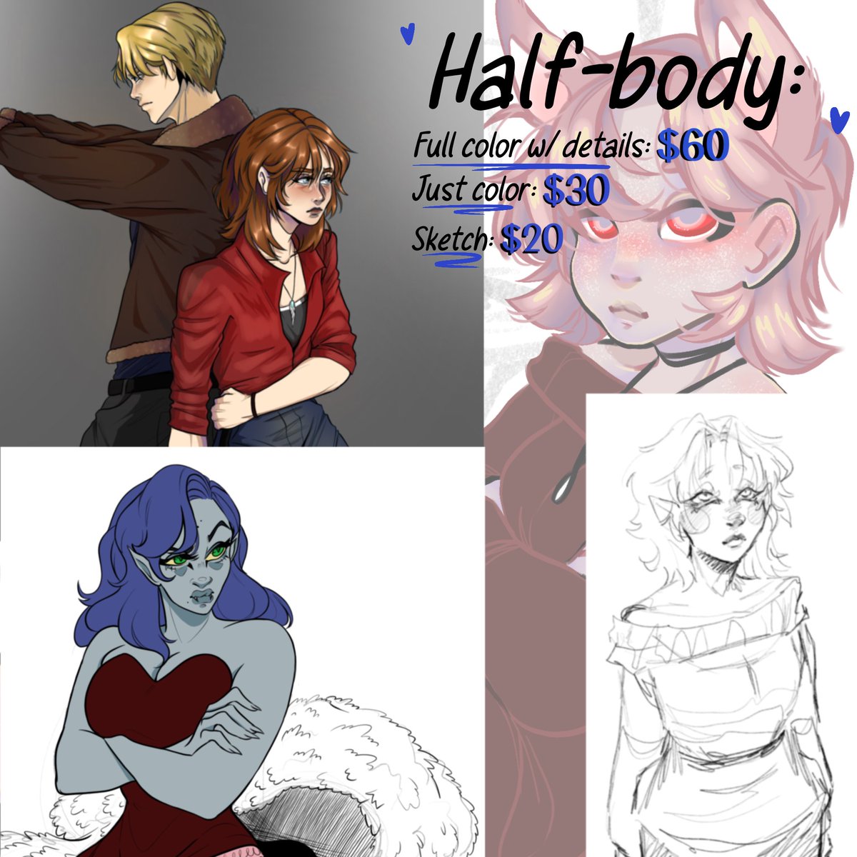 Katfox4000's tweet photo. COMMISSIONS POST!! (Finally posting a commissions open post!) DM me for any questions!! https://t.co/X8I9Q4CZ3A