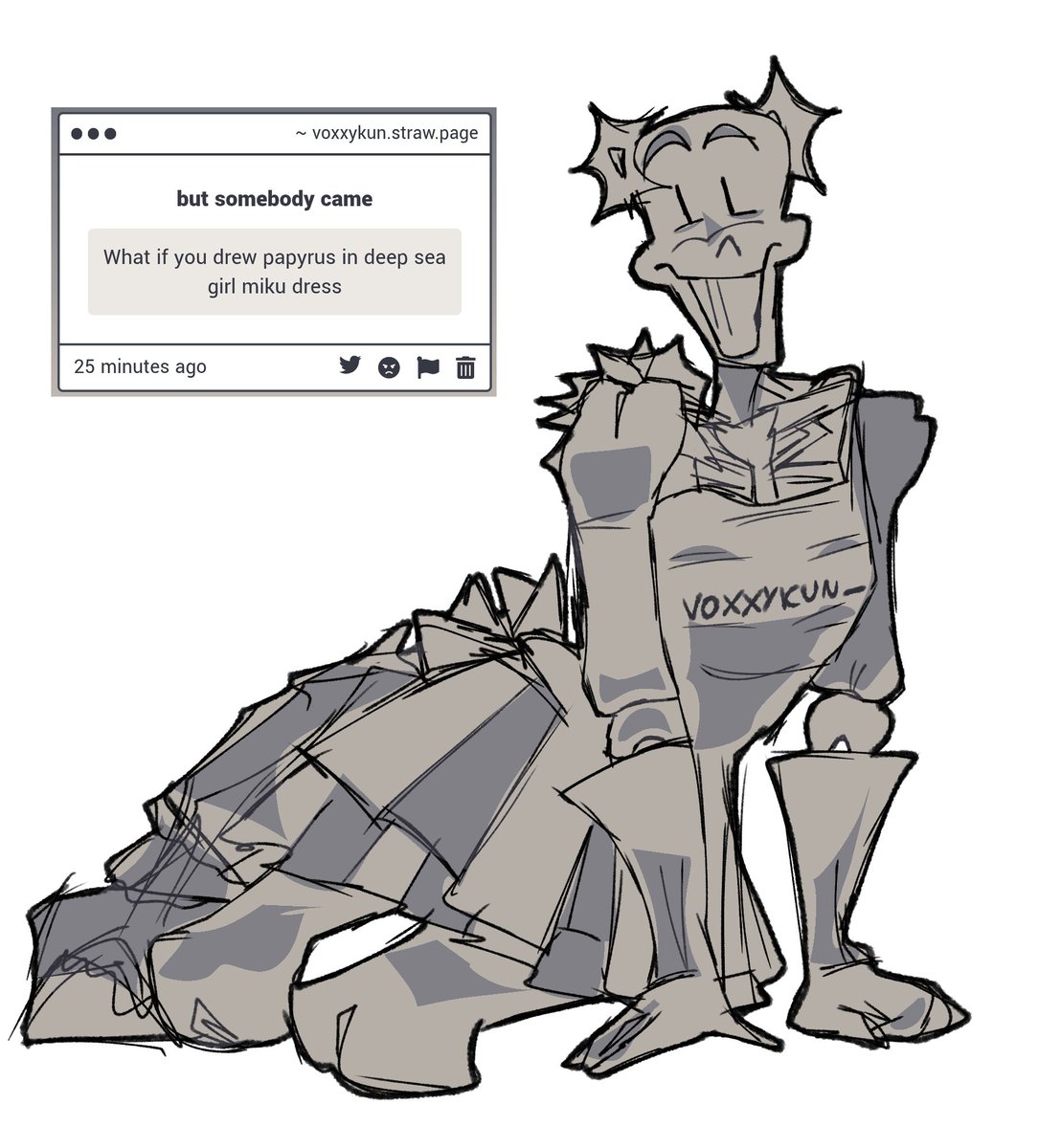 voxxykun_'s tweet photo. this is way i fw you guys you all just want to fuck papyrus

#papyrus #undertale https://t.co/lar0rWi3o0