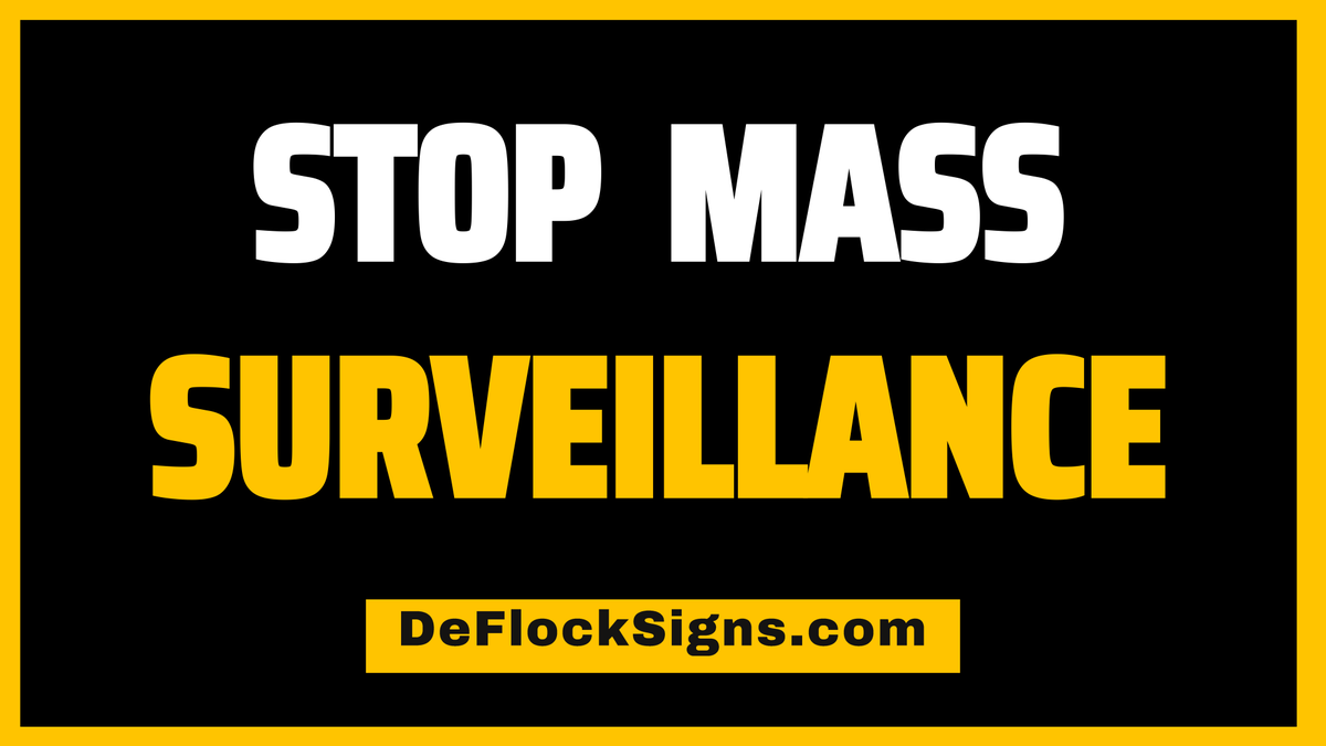 DeFlockSigns's tweet photo. Make Flock and Axon cameras impossible to ignore. Post this sign beneath the cameras in your neighborhood, and show your neighbors where they’re being watched.