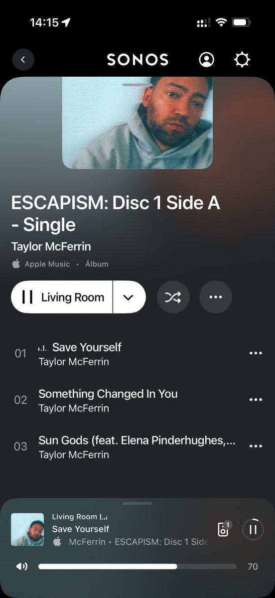 ramnirol's tweet photo. @TaylorMcFerrin Listening right now 🫡👏🏼 https://t.co/TsnolEFhz5