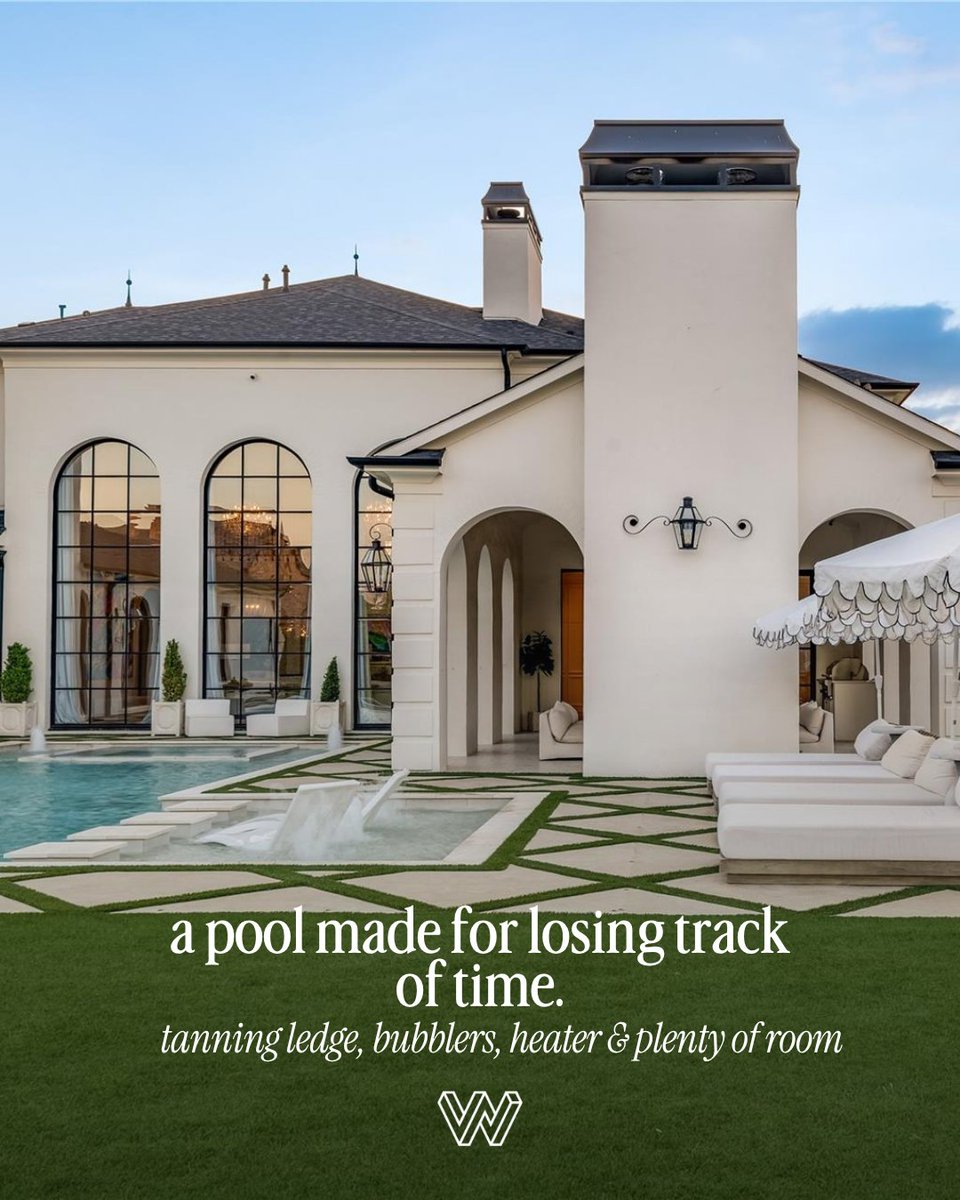 RealtorDamon's tweet photo. A house that was made for a Frisco summer. ☀️

Welcome to 12460 Farmstead Drive in Frisco, Texas — a one-of-a-kind $6,995,000 luxury estate in Newman Village where French-inspired architecture meets resort-style living.

Listed by Damon Williamson, Broker & Owner of The Agency Dallas, this custom Coats Homes residence showcases the craftsmanship and attention to detail that define North Texas luxury living.

Inside, 18-foot steel windows, a floating spiral staircase, a limestone fireplace and a showpiece kitchen create an unforgettable living experience. Outside, the resort-style backyard was made for Frisco summers with a pool, tanning ledge, covered loggia, Wolf grill, fireplace and endless opportunities for entertaining.

📍 12460 Farmstead Drive | Newman Village | Frisco, TX
Listed at $6,995,000 by Damon Williamson | The Agency Dallas

With 24+ years of experience, $1B+ in career sales, a #1 ranking in Highland Park, a #22 ranking in Texas by RealTrends, and 16 consecutive years as a D Magazine Best Real Estate Agent, Damon Williamson is recognized as one of Dallas-Fort Worth’s leading luxury real estate professionals.

Searching for a luxury home in Frisco, TX or considering selling a high-end property in North Texas? Connect with Damon Williamson for expert guidance backed by more than $1 billion in career sales.

#FriscoRealEstate #FriscoTX #NewmanVillage #DallasLuxuryRealEstate #DallasRealEstate
