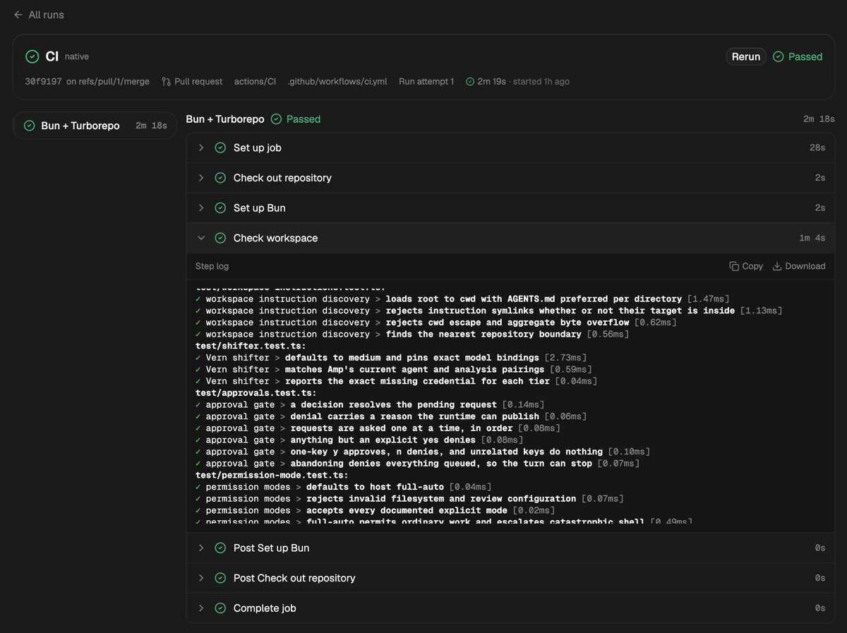 the_versecafe's tweet photo. @gitcafe where you can have github actions without github anywhere in the stack https://t.co/CrjF9iWwDX