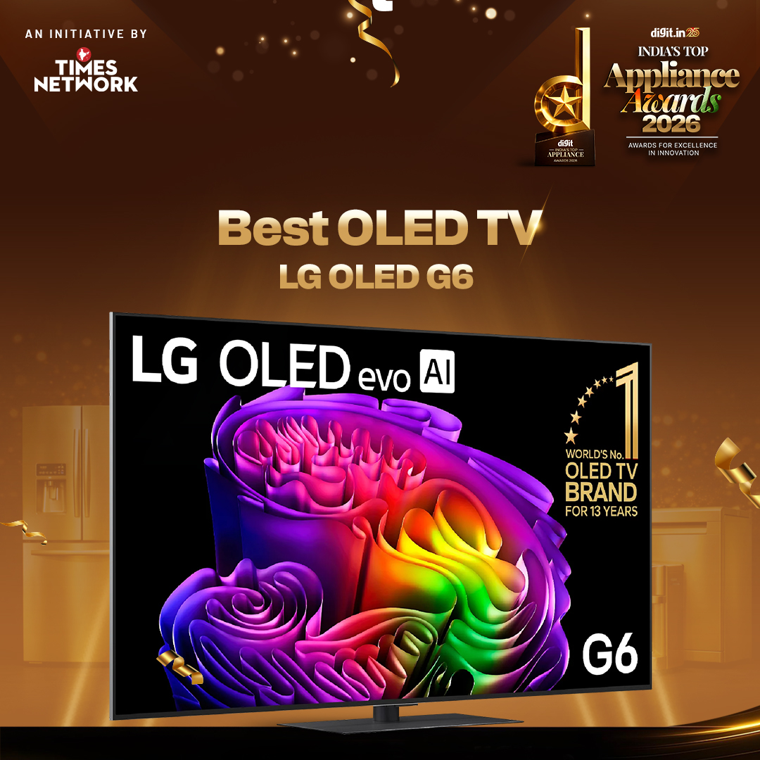 digitindia's tweet photo. The Digit India's Top Appliances Awards winners are officially out!
Check out which TVs, Water Purifiers, Air Purifiers, Dishwasher and Microwaves actually won after our toughest performance tests here.
#DITAA #DITAA2026 #digitapplianceawards #digit https://t.co/JMuhwtFIOr