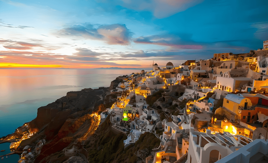 Dorasthrill47's tweet photo. Just finished chasing golden hour at Santorini’s white-washed cliffs  The sea glows like liquid honey, and every wind gust smells like wild oregano and island joy. Can’t wait to plan my next Greek escape! https://t.co/cgedSn9wO5