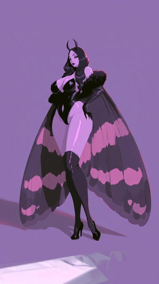 neonnights11_11's tweet photo. Moth woman ♡ https://t.co/8NXaDbi2Bq