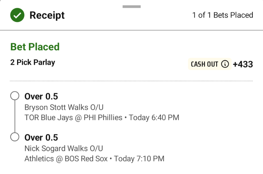 Cc_betts's tweet photo. @dapper_cappers Freaky Friday play of the day. 🤑 I love it! Lets cash. 
#Gambling𝕏 https://t.co/7OvTLlouAy
