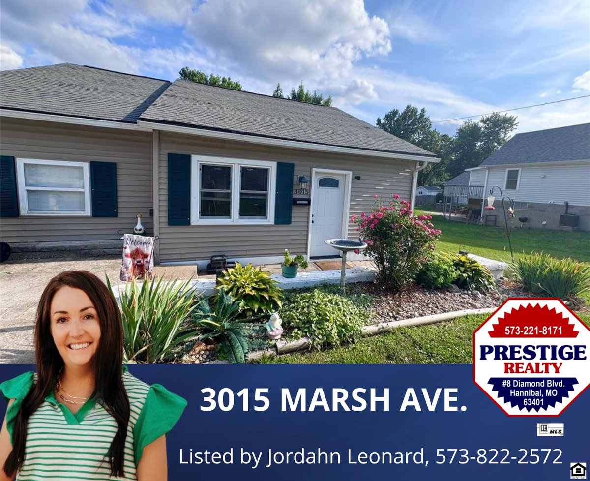 PrestigeHanMO's tweet photo. 📷 NEW LISTING
📷3015 Marsh Ave., Hannibal, MO
$215,000
--------------------
📷 For more information: Jordahn Leonard, 573-822-2572
#realestate #JustListed #hannibalmo https://t.co/Z1tjvueI2x