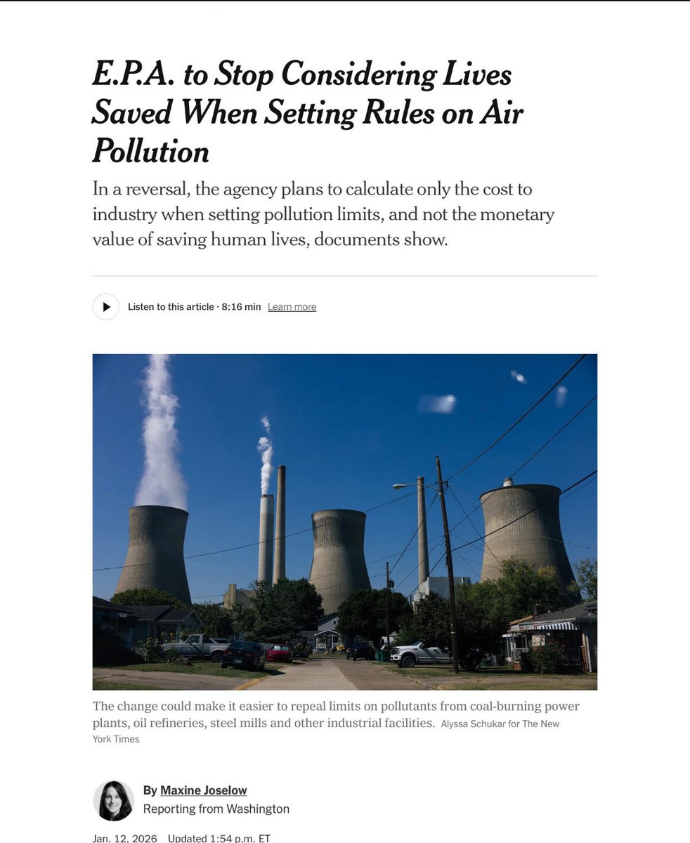 Robynje13's tweet photo. @smsamford01 @EricLDaugh Yes, and look at all the regulations Trump suspended so anyone who works or lives around coal plants will be surrounded by toxins, including Coal Ash, with is more radioactive than nuclear waste. Good job! https://t.co/KgrVRtuyw4