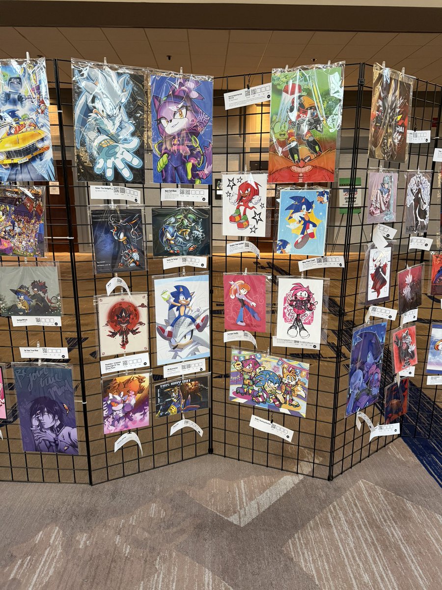 cawffeejelly's tweet photo. Sonic expo Atlanta art gallery photos I took this morning! https://t.co/dgnAtLwQgf