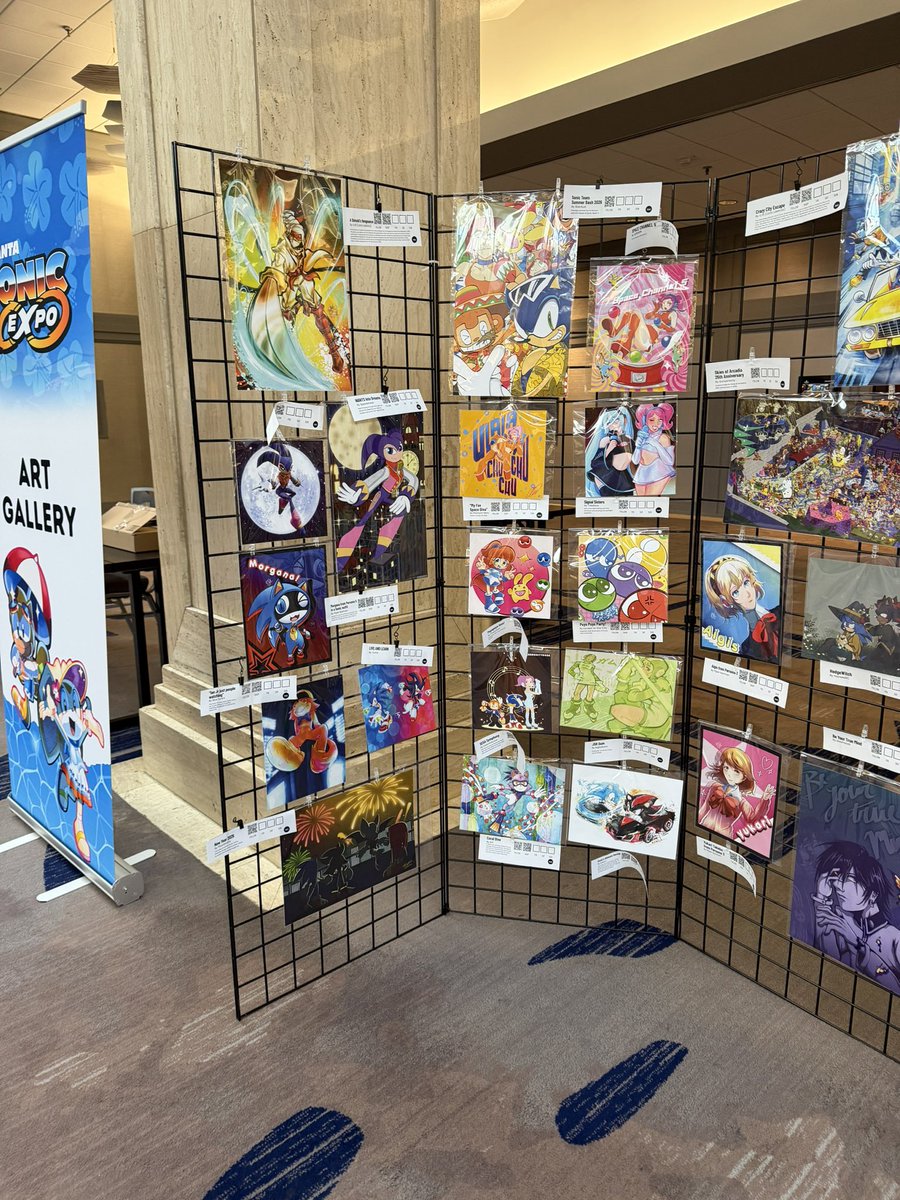 cawffeejelly's tweet photo. Sonic expo Atlanta art gallery photos I took this morning! https://t.co/dgnAtLwQgf