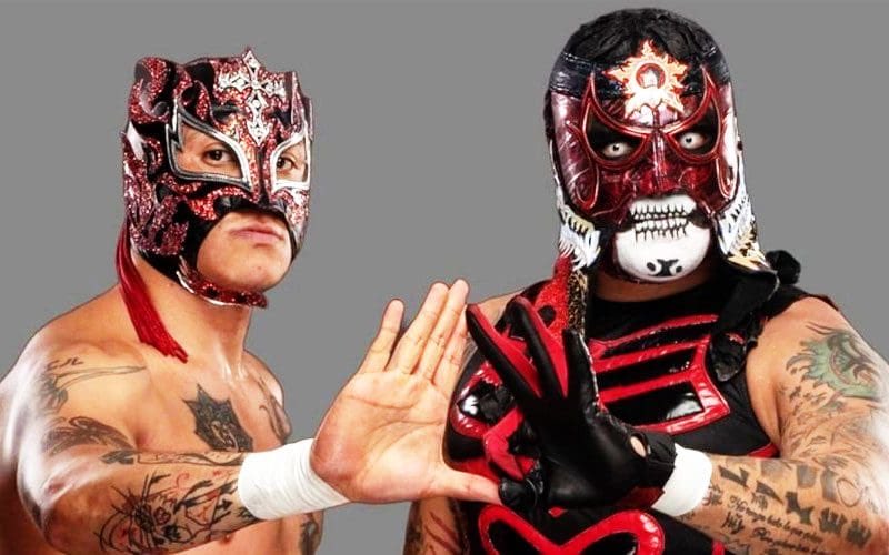 WrestleFeatures's tweet photo. A match between Rey Fenix &amp; Penta could determine who faces Roman Reigns for the World Title. https://t.co/4mG10hc3eB