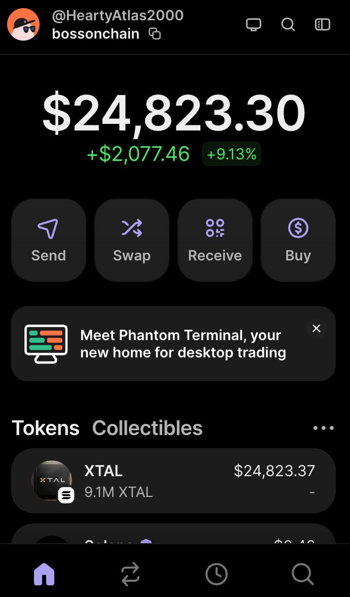 Beau0x's tweet photo. I'm Celebrating Profits by Airdropping Some Tokens.

5 winners get,
1 Sol worth of $XTAL each

requirements:

> follow me 🔔
> like + repost

⏰48 Hours. https://t.co/PhgsorCuBK
