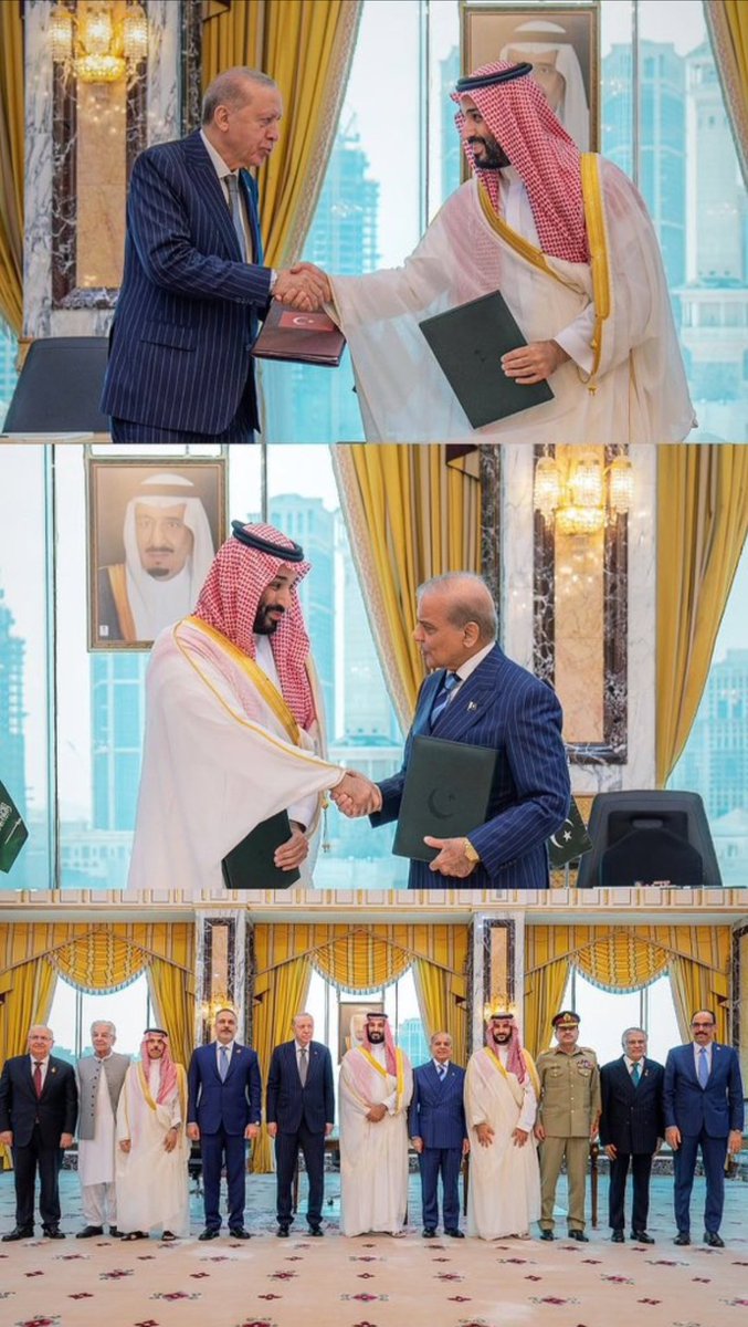 s_almogren's tweet photo. من مكة المكرمة حيث تُصاغ المواقف بحجم المكان ومكانته، تأتي اتفاقية مكة للدفاع المشترك إعلانًا بأن أمن الأوطان لا يقبل التجزئة، وأن وحدة الصف ليست خيارًا عابرًا بل قوة وسيادة ومصير.

هي اتفاقية تتجاوز حدود الدفاع إلى ترسيخ معادلة واضحة: نحن معًا في مواجهة الخطر، ومعًا في حماية الاستقرار، ومعًا في صناعة المستقبل.

ومن مكة تُقال الكلمة: من أراد أمننا، وجدنا يدًا واحدة. ومن راهن على فرقتنا، خسر الرهان.
#اتفاقيه_مكه_للدفاع_المشترك