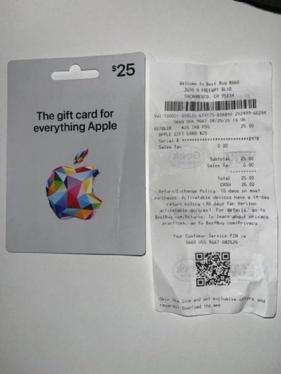 JahidJja's tweet photo. I just got $25 apple gift card 
What can I get? https://t.co/z3HA3IlRBT
