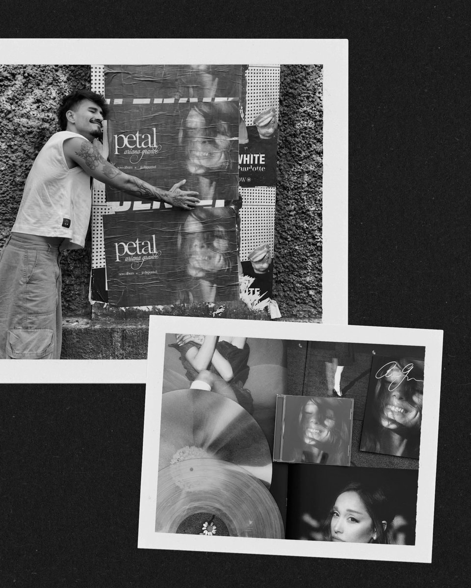 TeamAriana's tweet photo. celebrating one week of petal + the u.s. leg of the eternal sunshine tour ꕤ 。˚ https://t.co/VNlNmk9PYo