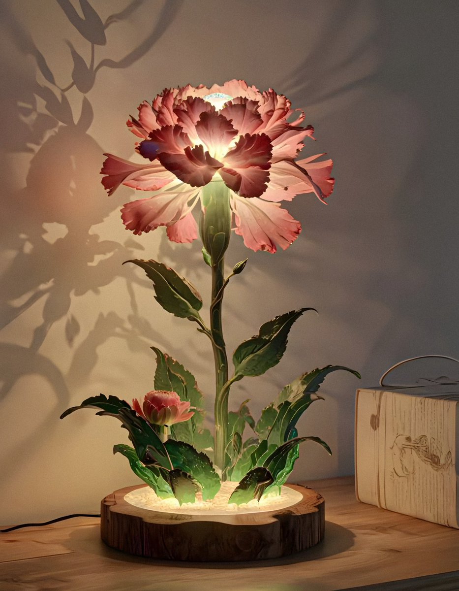 petalesblancs's tweet photo. flower lamp 🌷 https://t.co/7nT09aweya