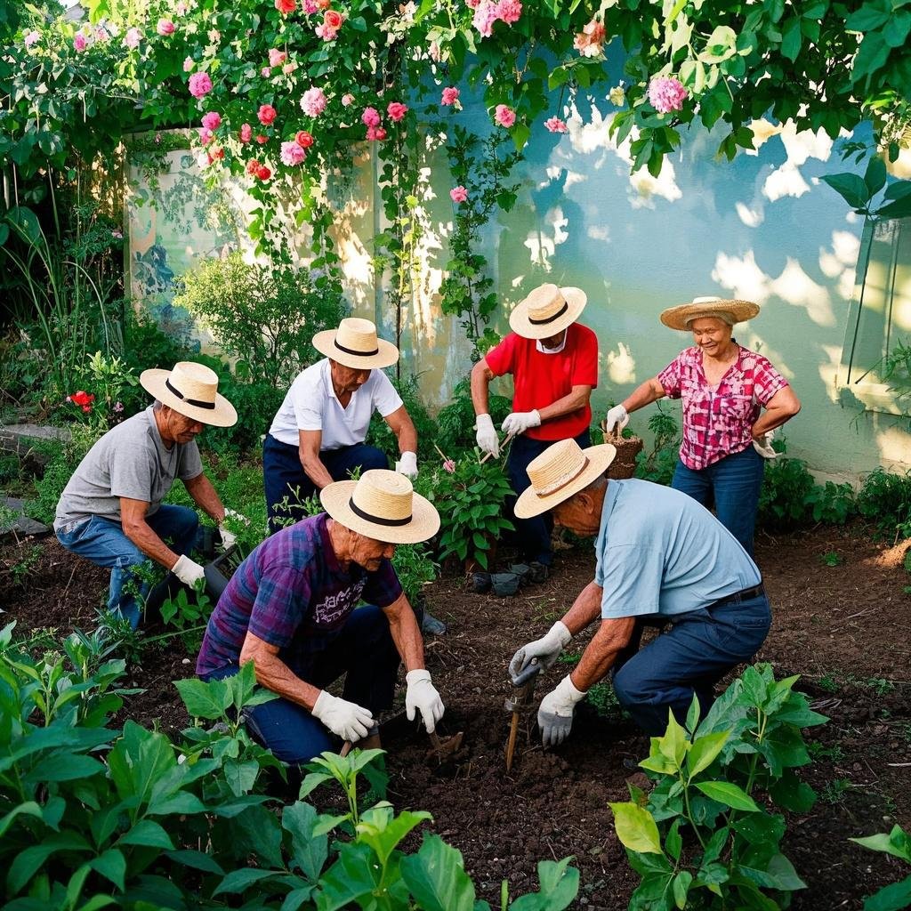 RomansmithSmith's tweet photo. [Community Garden Work Day this Sat 9am! Help plant veggies, meet neighbors, take home fresh produce. All skills welcome!]， https://t.co/Le1YWjU0zH