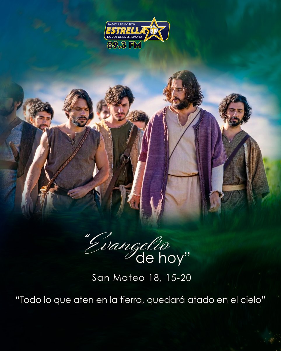 radioestrella's tweet photo. † Lectura del santo Evangelio según san Mateo (18, 15-20)
Palabra del Señor.
Gloria a ti, Señor Jesús.

#radioestrella893fm #EvangelioDelDía https://t.co/LopoICZmqC