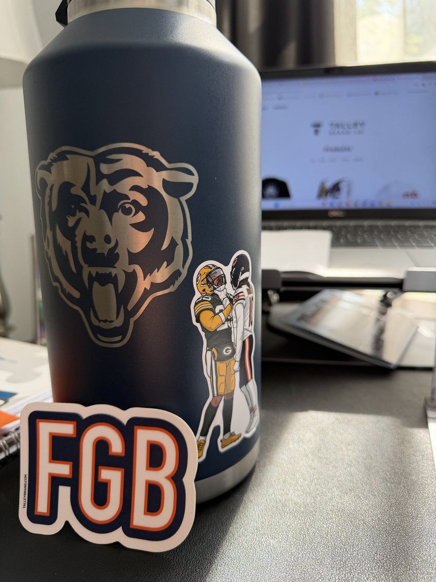 FightingBee94's tweet photo. Big thank you to Rob at @talleybrand appreciate the hand written note and the badass stickers you sent. Rob is the type of owner you want to work with. He appreciate his customers and takes time to thank each one on a personal level. Bear fans get over to @talleybrand ASAP! https://t.co/5MOzru79BY