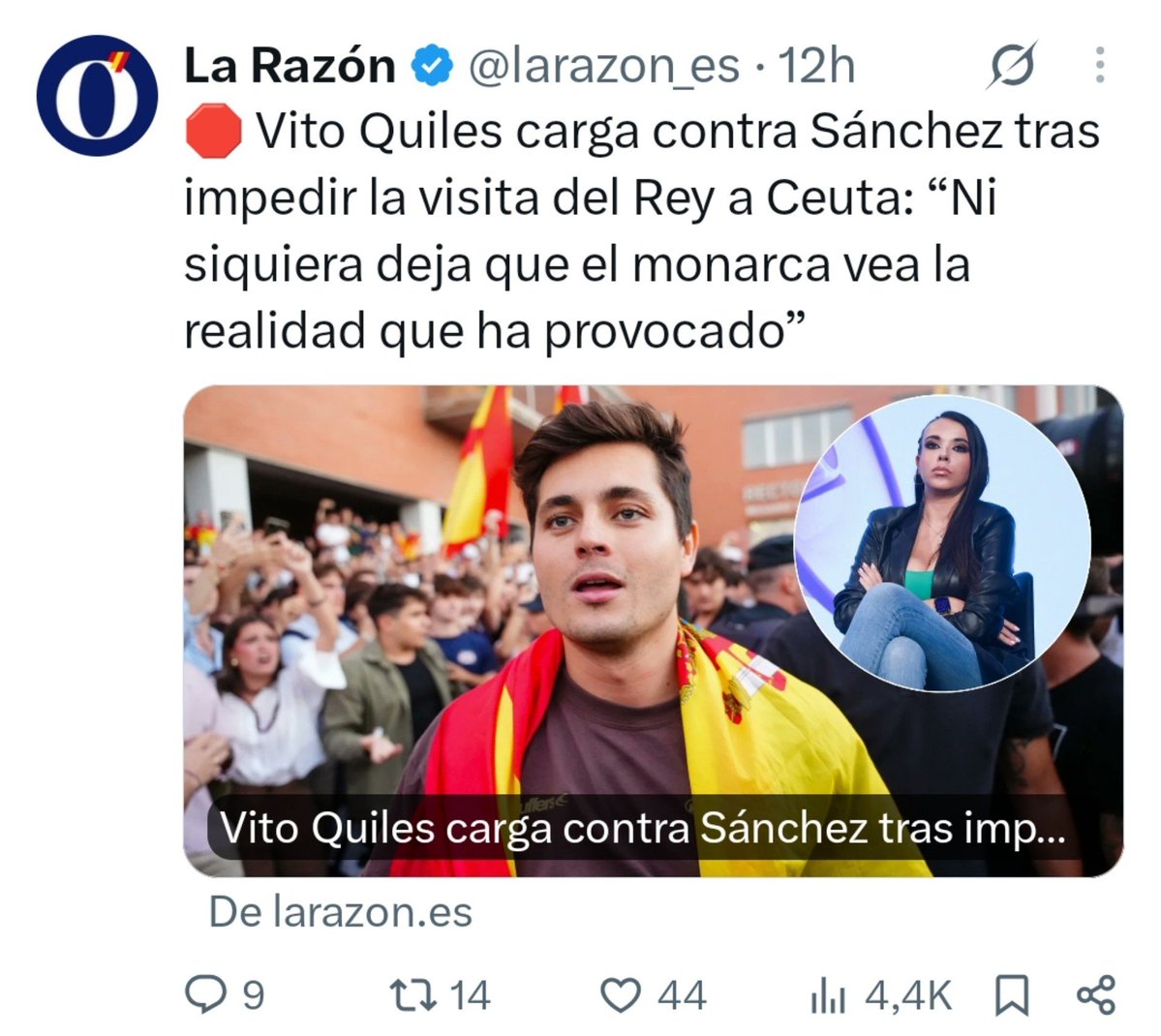 Zapatista72's tweet photo. Como me quería informar bien sobre el caso "ático de Ayuso"me he ido a un medio serio,veraz y riguroso 😉 como es @larazon_es pero como dijo @Ruiz_Noticias no les ha cabido

Aquí os dejo lo q a @pacomarhuenda le ha parecido importante, aunque por sus ❤️ no tanto a sus lectores https://t.co/d0RzkmU3kH