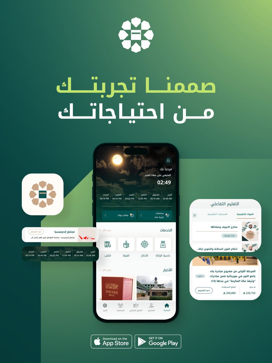 MinhajMWL's tweet photo. منهاج يفهم احتياجاتك؛ ليصمم تجربتك ويبني خدمات تلبيها. https://t.co/S5m8KbySLi