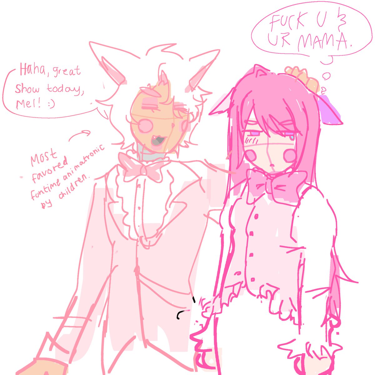 popoiloqu's tweet photo. #fnaf oc thing https://t.co/cqG4wJeExi