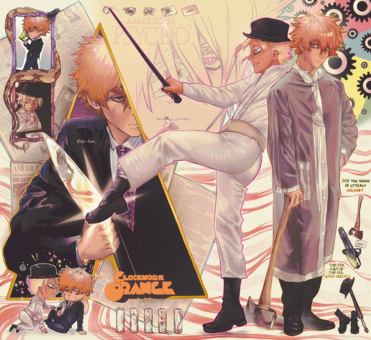 psihyde's tweet photo. Clockwork Psycho
#nisebaku 偽と爆 https://t.co/Om3cS5NjIO
