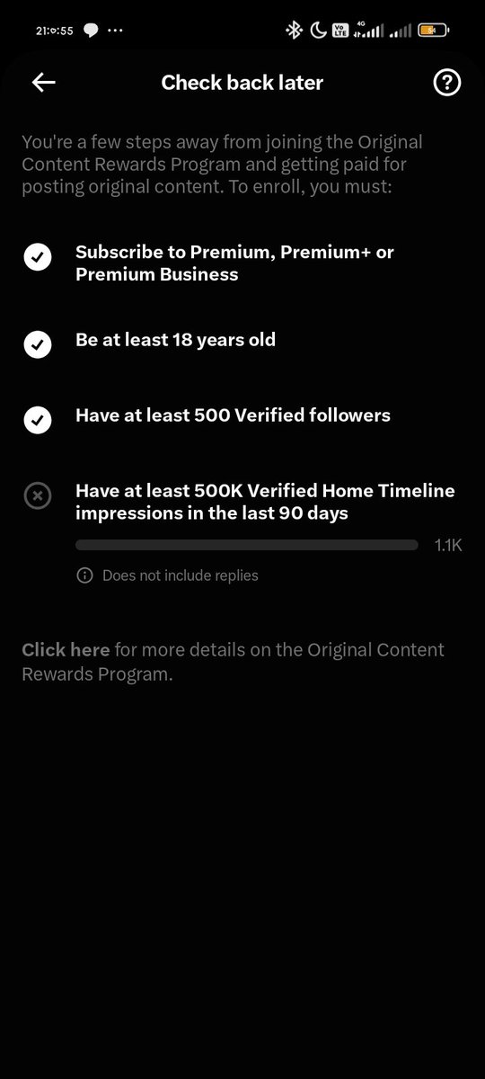 allenevans99's tweet photo. WTF Elon musk change 5m impression to 500k verified home timeline https://t.co/e0Sk225GBo