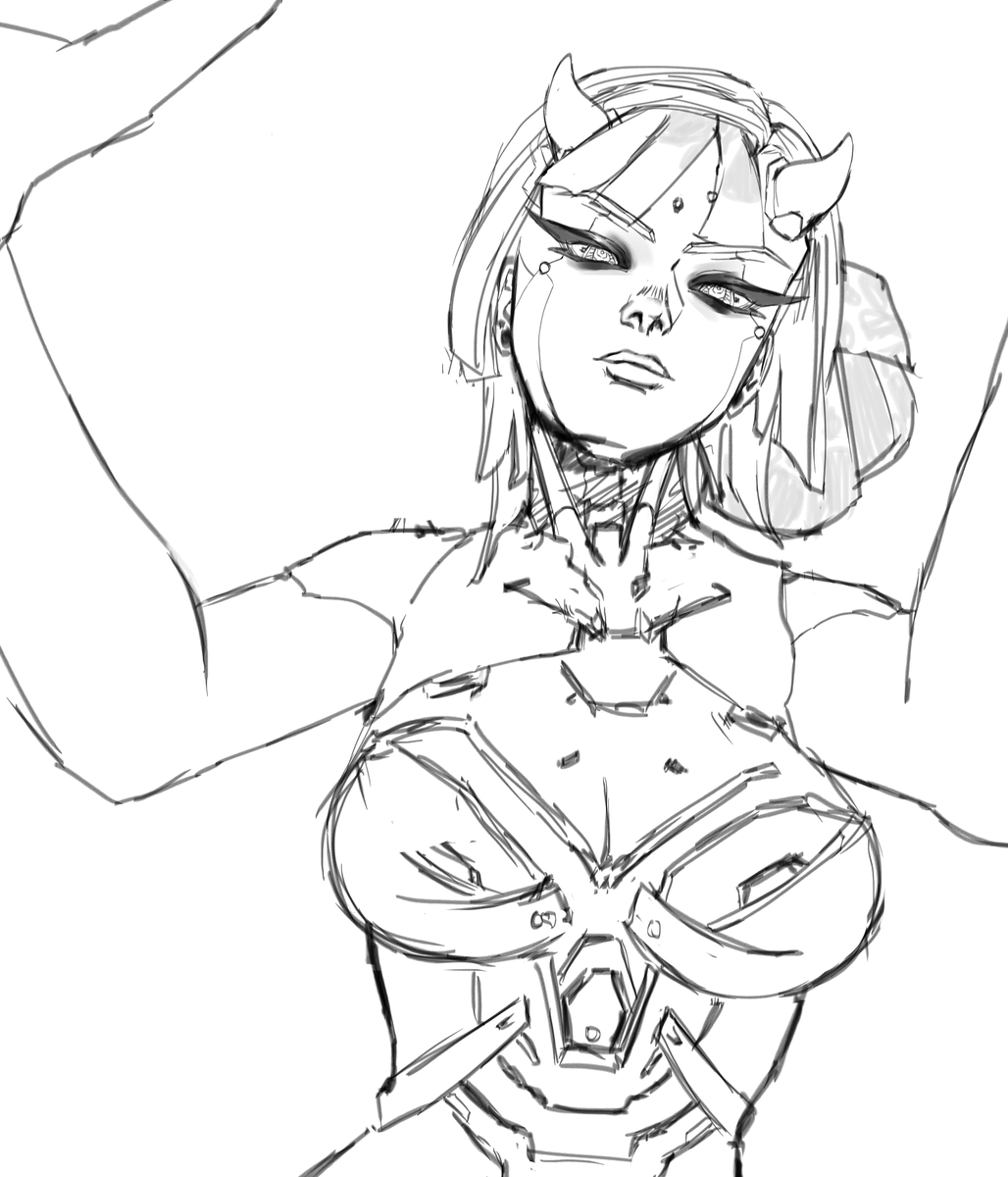 ra_xenomoth's tweet photo. shion wip that i prob wont finish orz https://t.co/hNaleuzh5Q