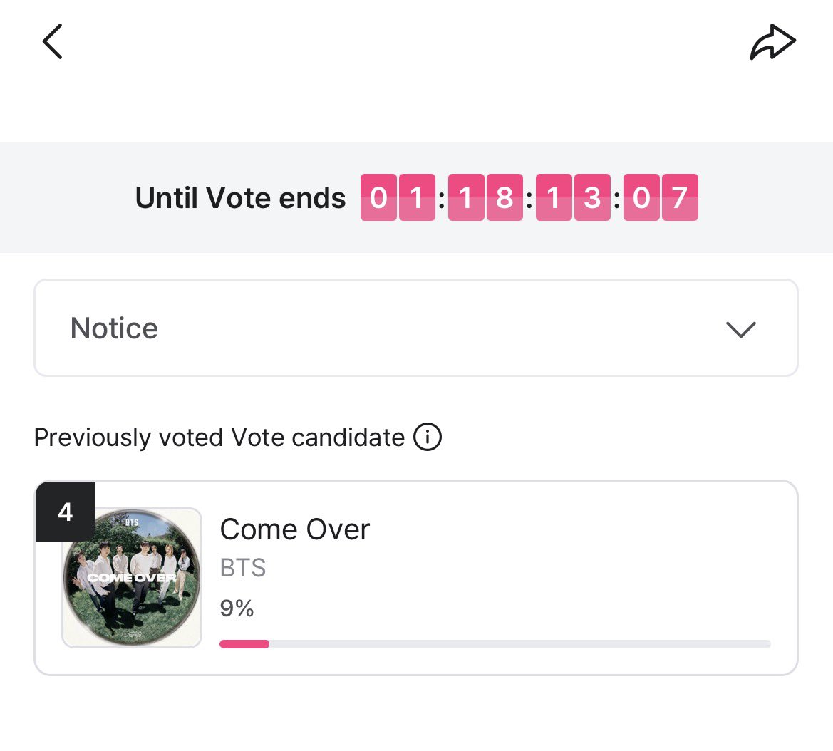 writingbyrkive's tweet photo. 🚨 ATENÇÃO: VOTAÇÃO MNET 🚨 

🗳️ A votação da categoria "Billboard Korean Fan Choice Music" está aberta.
Votem em “COME OVER”. Estamos em 4º Lugar! 

📆 VOTE ATÉ 09/08 às 11h59 (BRT)
🔗 https://t.co/s9Ai2Jqlsf
Você pode votar 10 vezes por dia! https://t.co/WvP2F0VCJJ